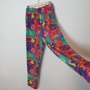 Vintage Cami Sport for leboff Floral Pring Pant Size L